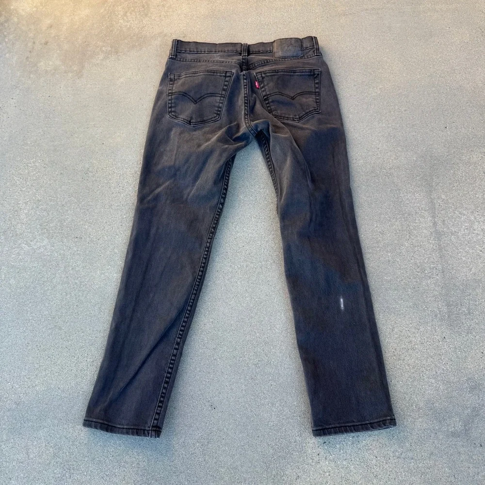 Levi's 511 Slim Fit Jeans Mens 31x30 Grey Stretch Denim